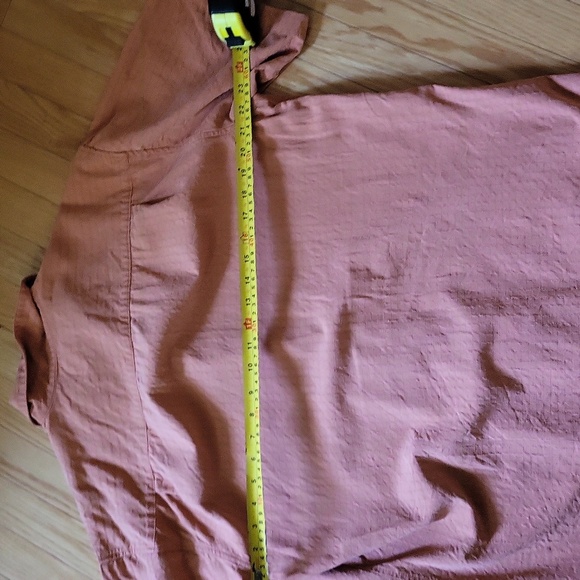 Joseph & Feiss Men’s silk shirt orange, Size L - Picture 5 of 6